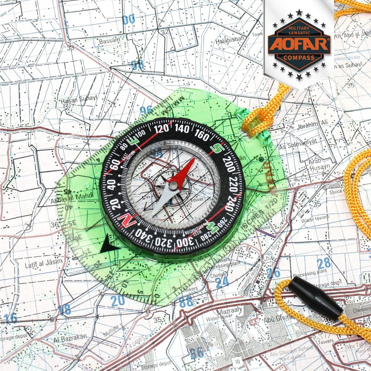 AF-362 Orienteering Compass
