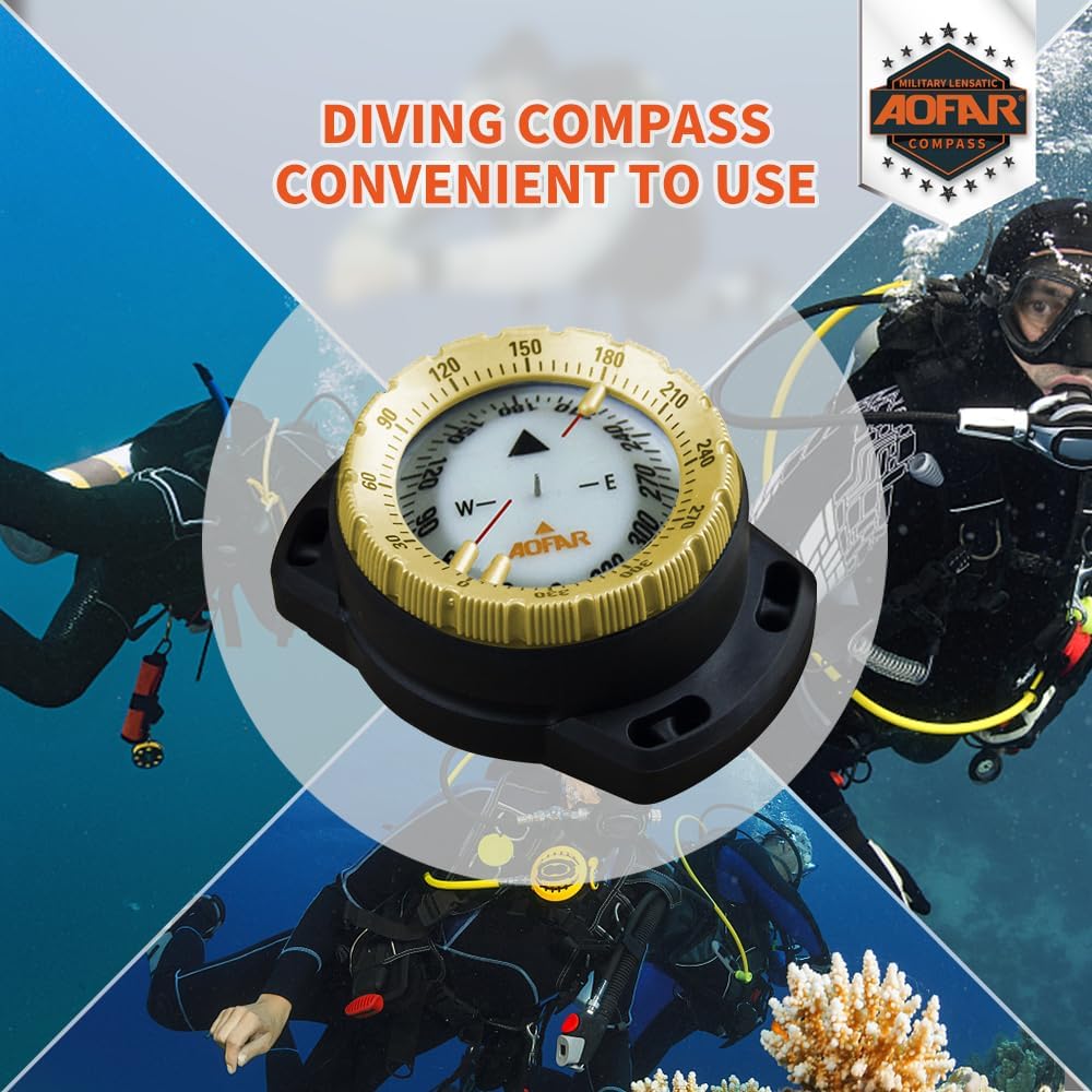 AF-Q60B Diving Compass Nylon Rope Style