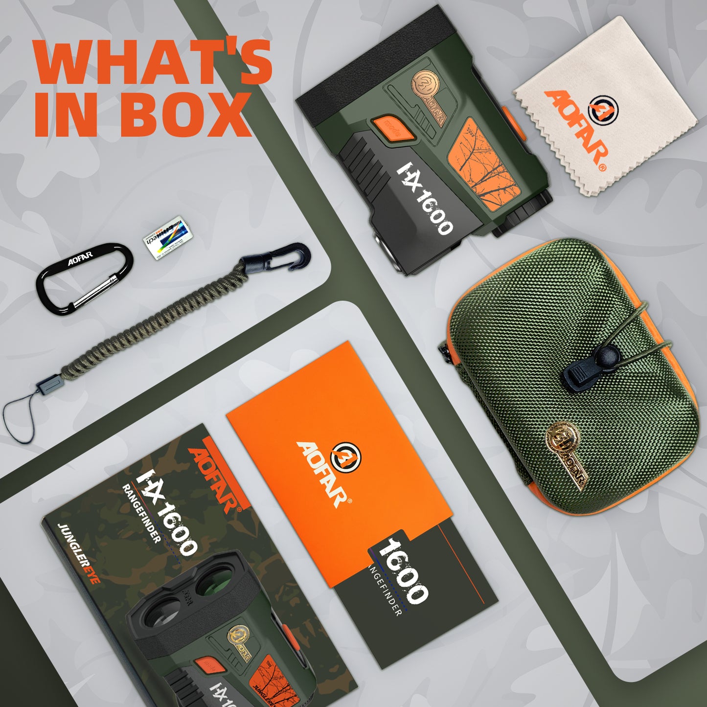 HX1600 Hunting Rangefinder 1600 Yards