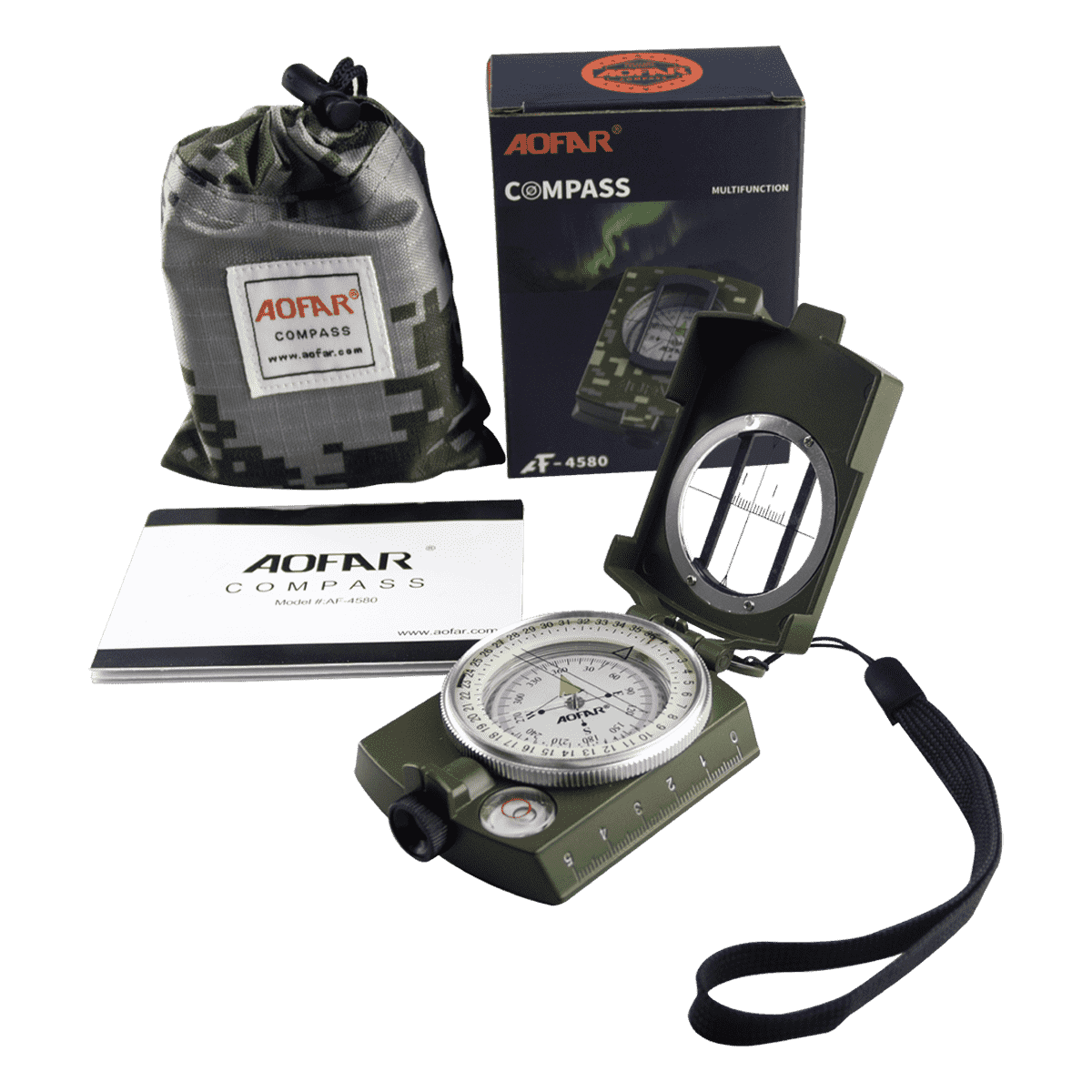 AF-4580 Military Compass