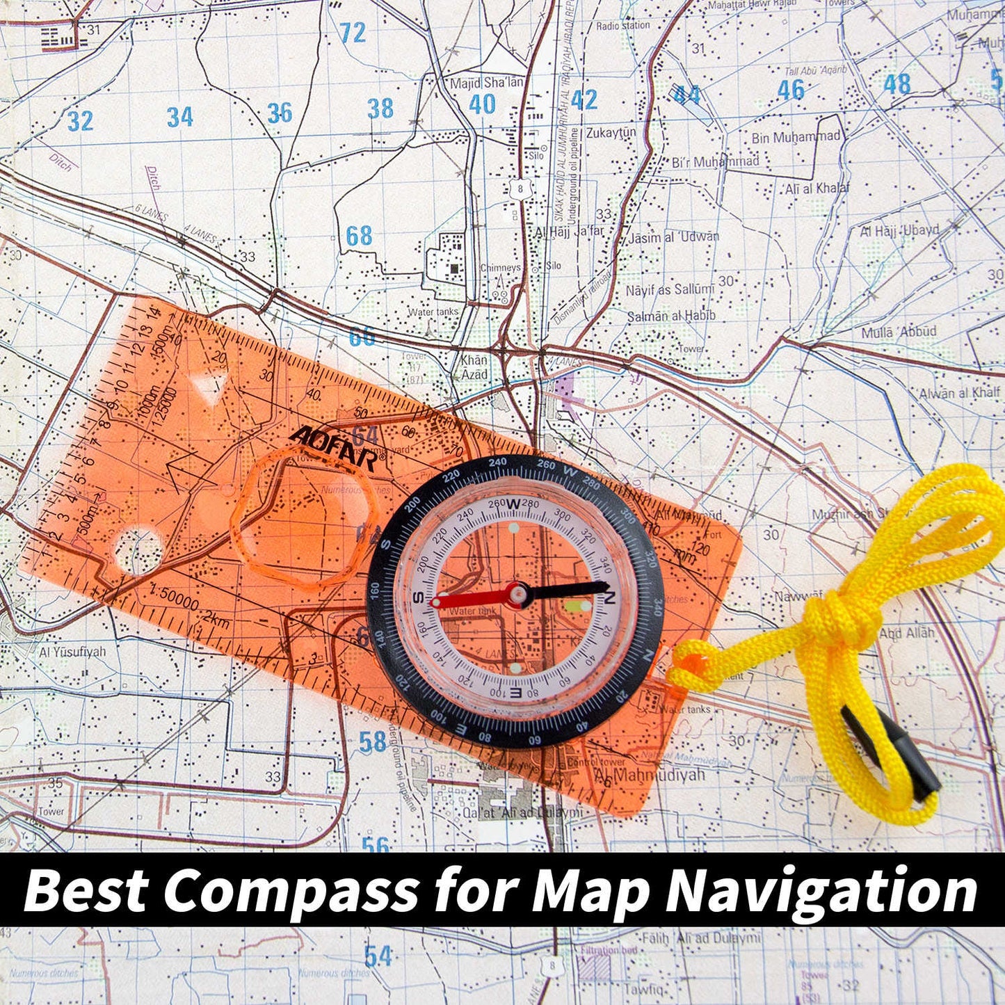 AF-5C Orienteering Compass