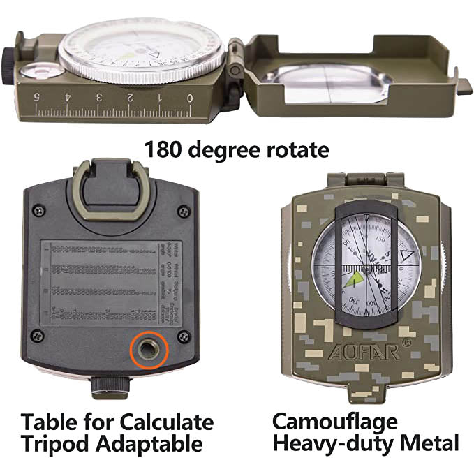 AF-4580 Military Compass