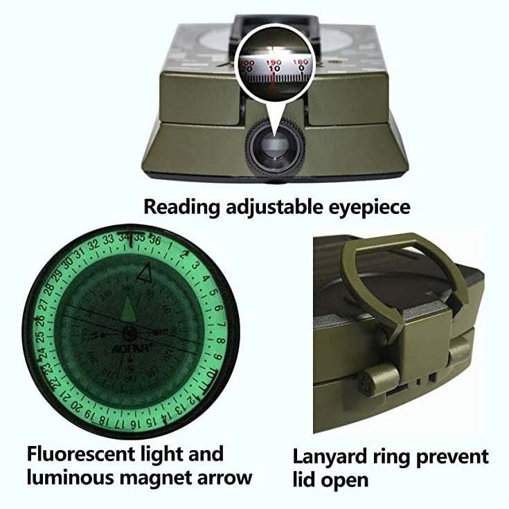 AF-4580 Military Compass