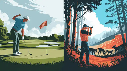 The difference between golf and hunting rangefinder