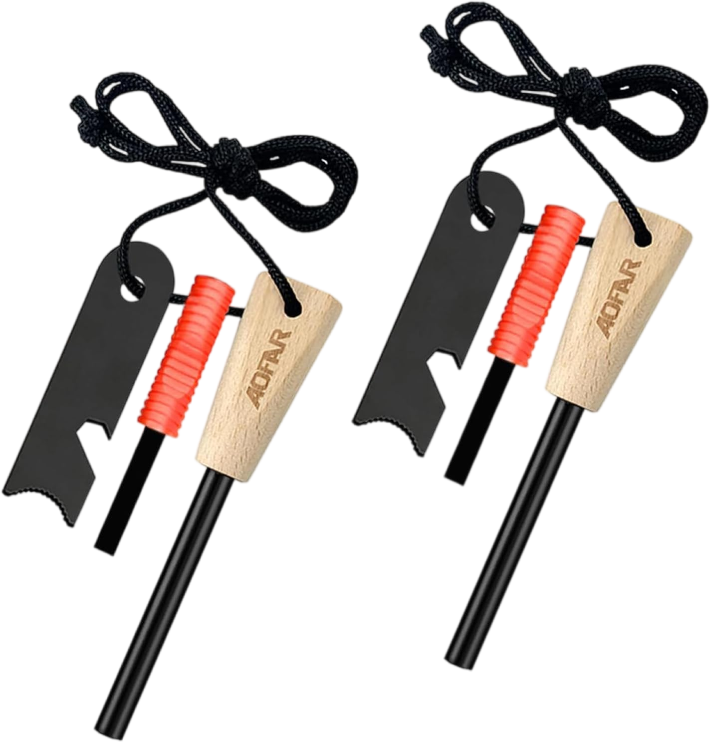 AF-382 Ferrocerium (Ferro) Rods(2-Pack)