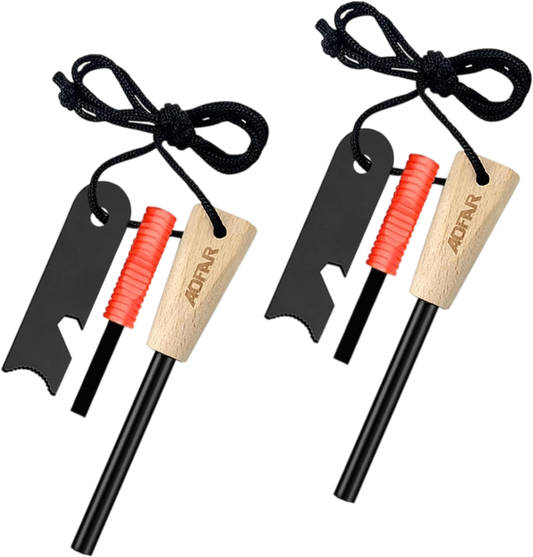 AF-382 Ferrocerium (Ferro) Rods(2-Pack)