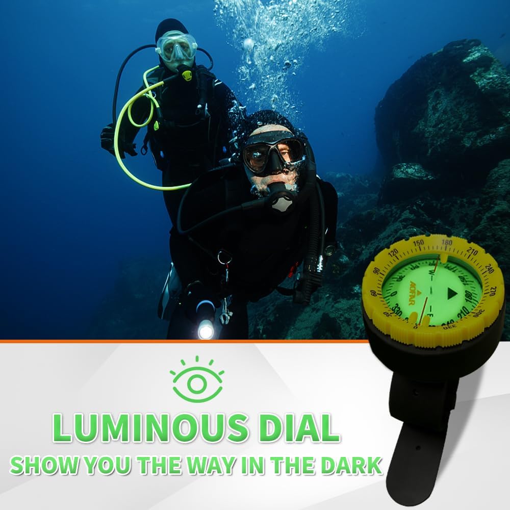 AF-Q60A Diving Compass Wrist Strap Style
