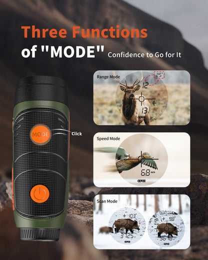 [Flash Sale] HX1000 Hunting Rangefinder 1000 Yards