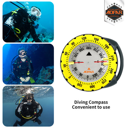 AF-Q60C Diving Compass Hose Groove Style