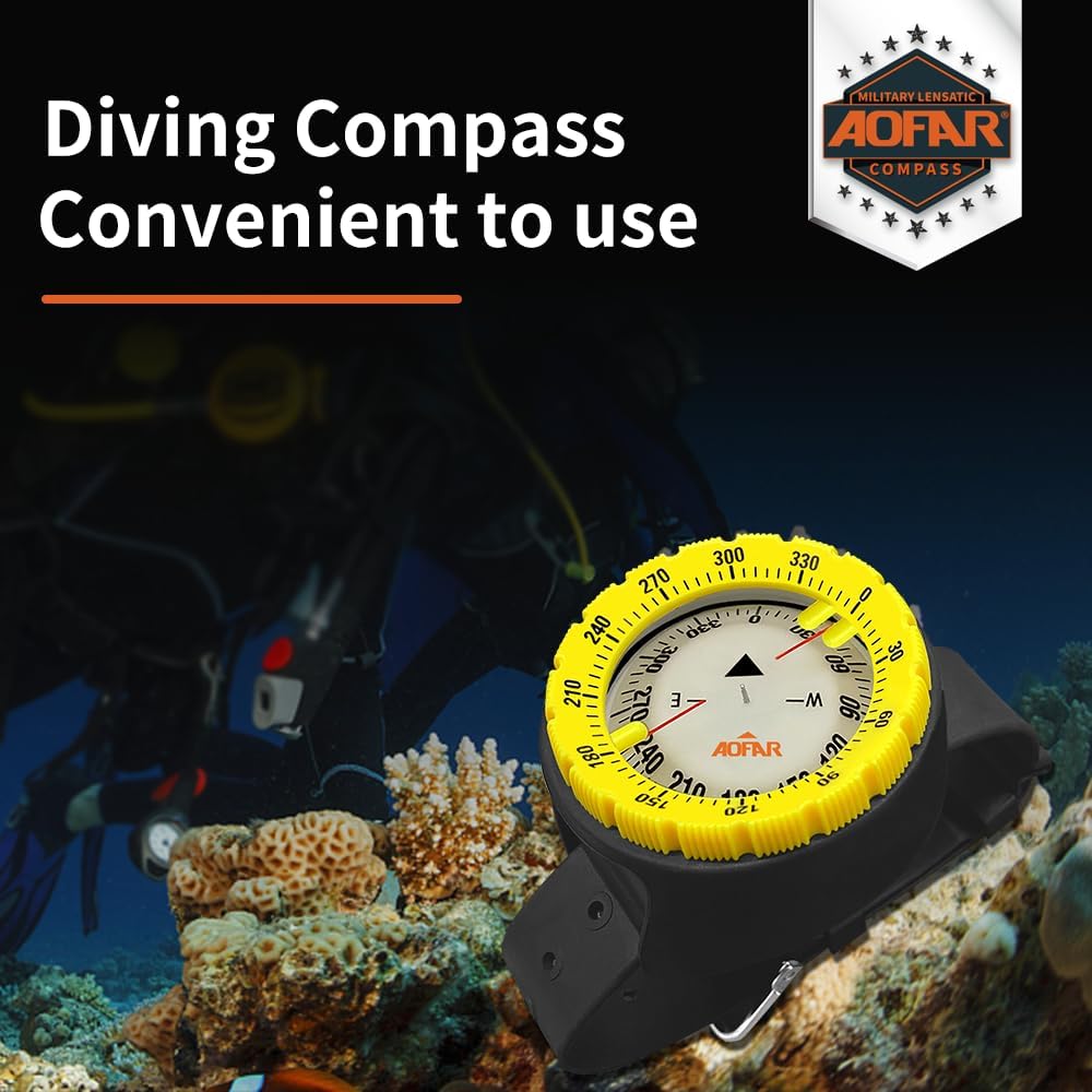 AF-Q60A Diving Compass Wrist Strap Style
