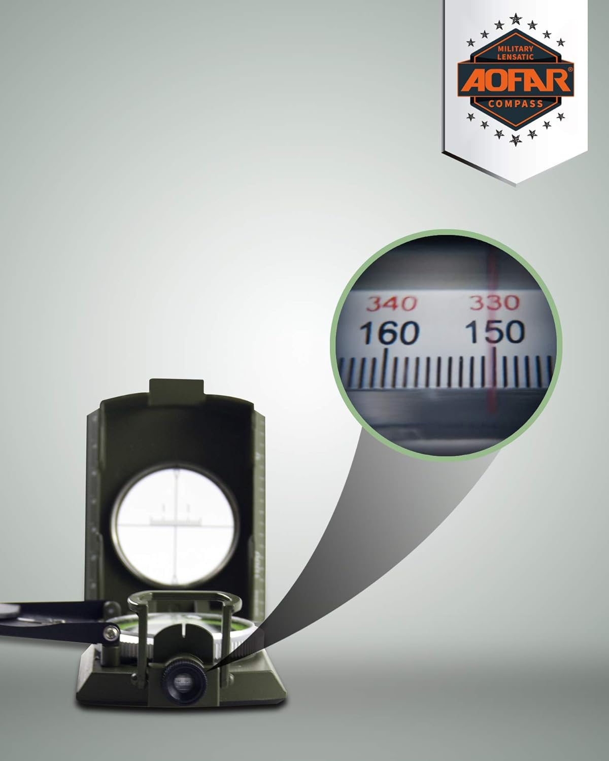 AF-4074 Military Compass