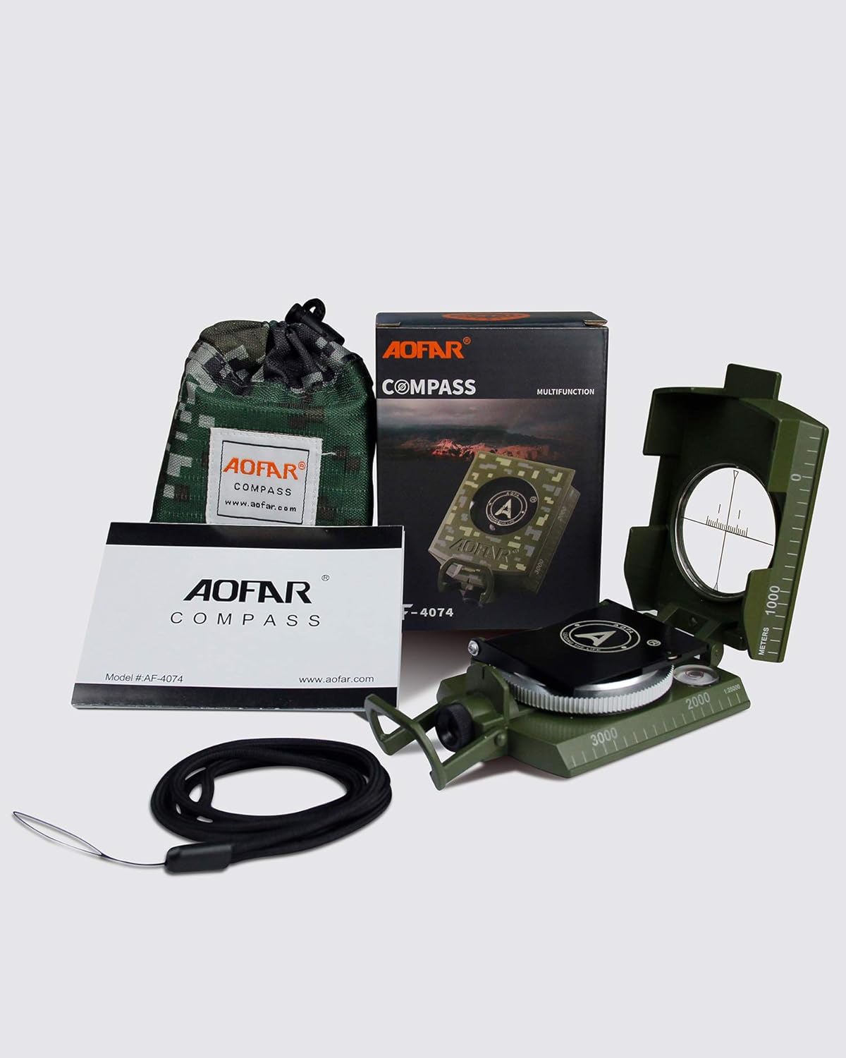 AF-4074 Military Compass