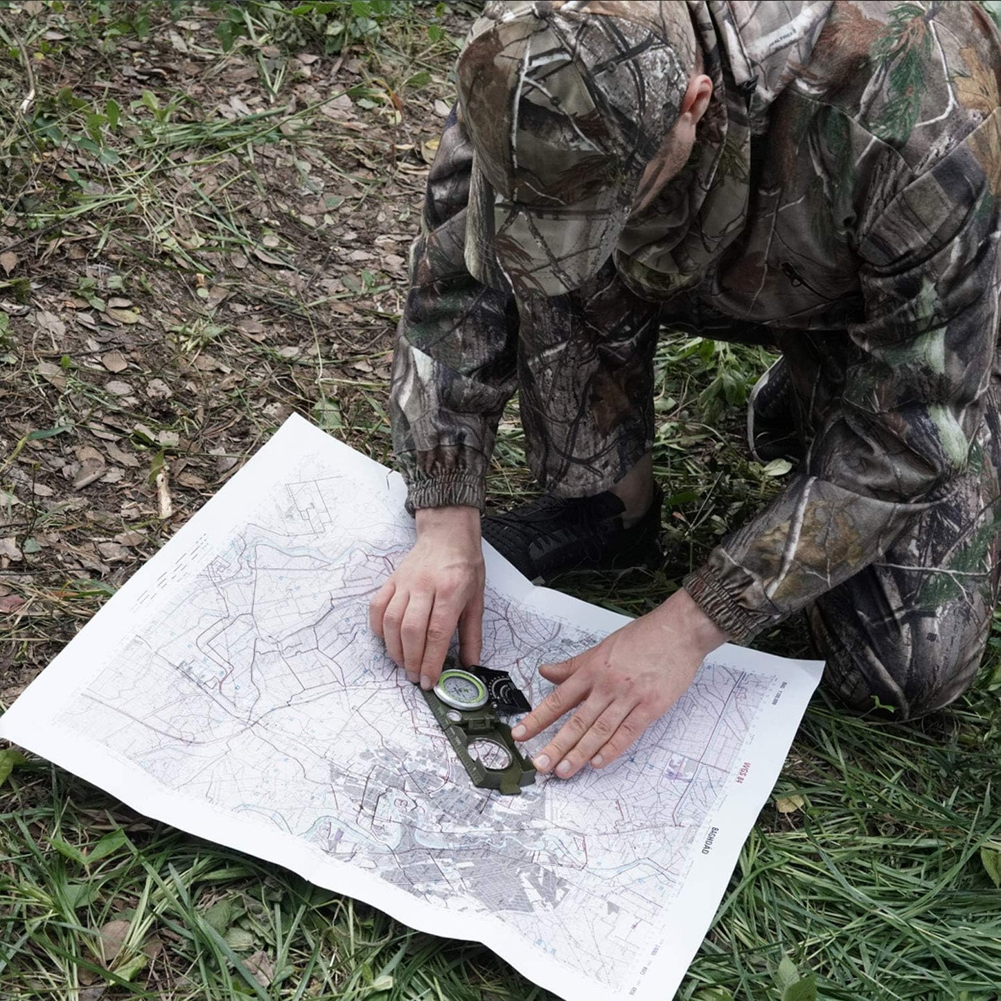 AF-4074 Military Compass