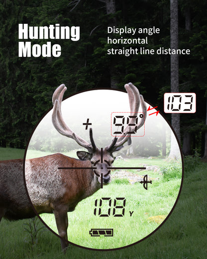 GX-2S PRO Golf&Hunting Rangefinder 1000 Yards