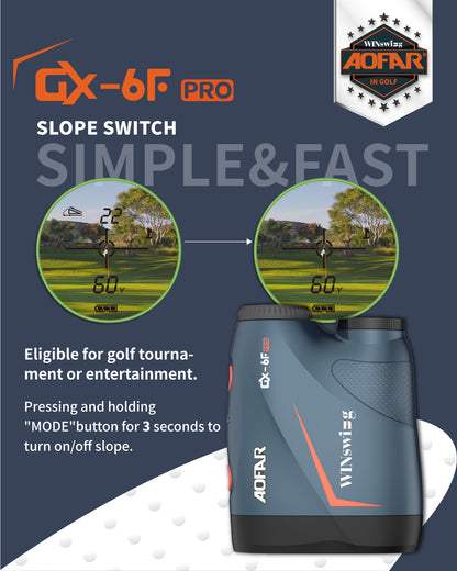 GX-6F PRO Golf Rangefinder 600 Yards