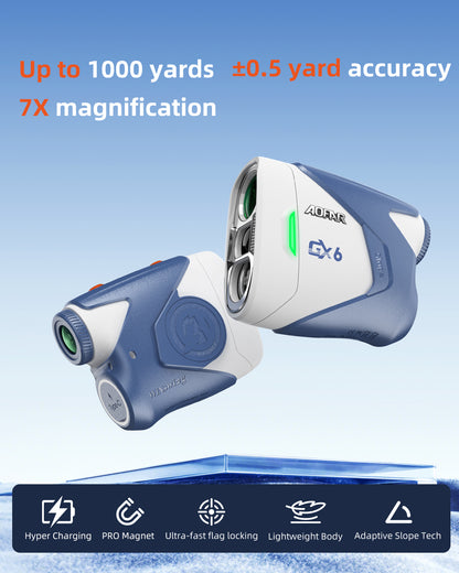 [Hot Sale] GX6 Golf Rangefinder 1000Yards Charging model