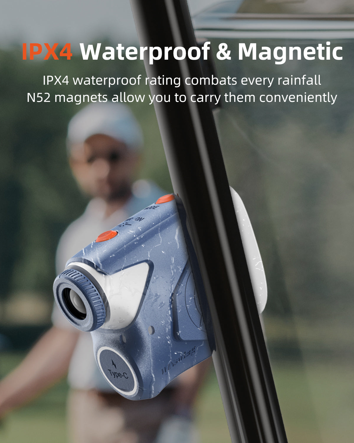 [Hot Sale] GX6 Golf Rangefinder 1000Yards Charging model