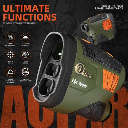 HX1000 Hunting Rangefinder 1000 Yards