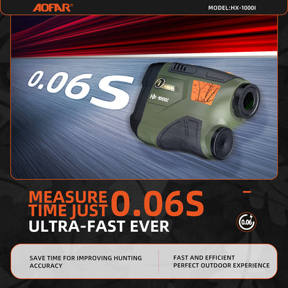 HX1000 Hunting Rangefinder 1000 Yards