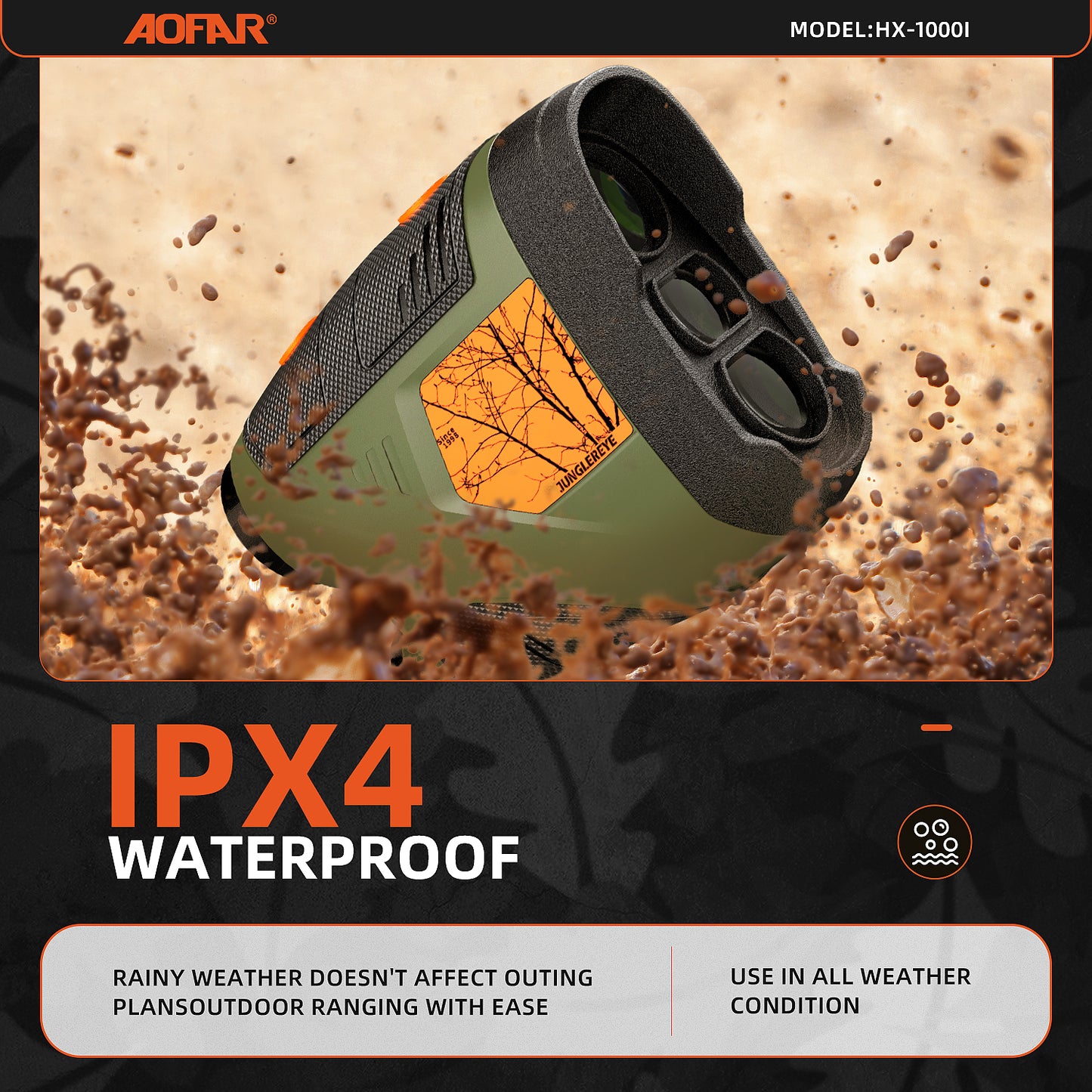 AOFAR HX1000 激光测距仪