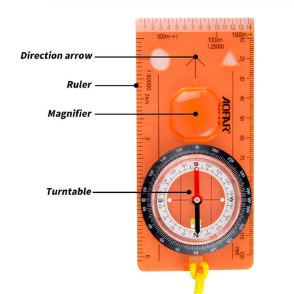 AF-5C Orienteering Compass