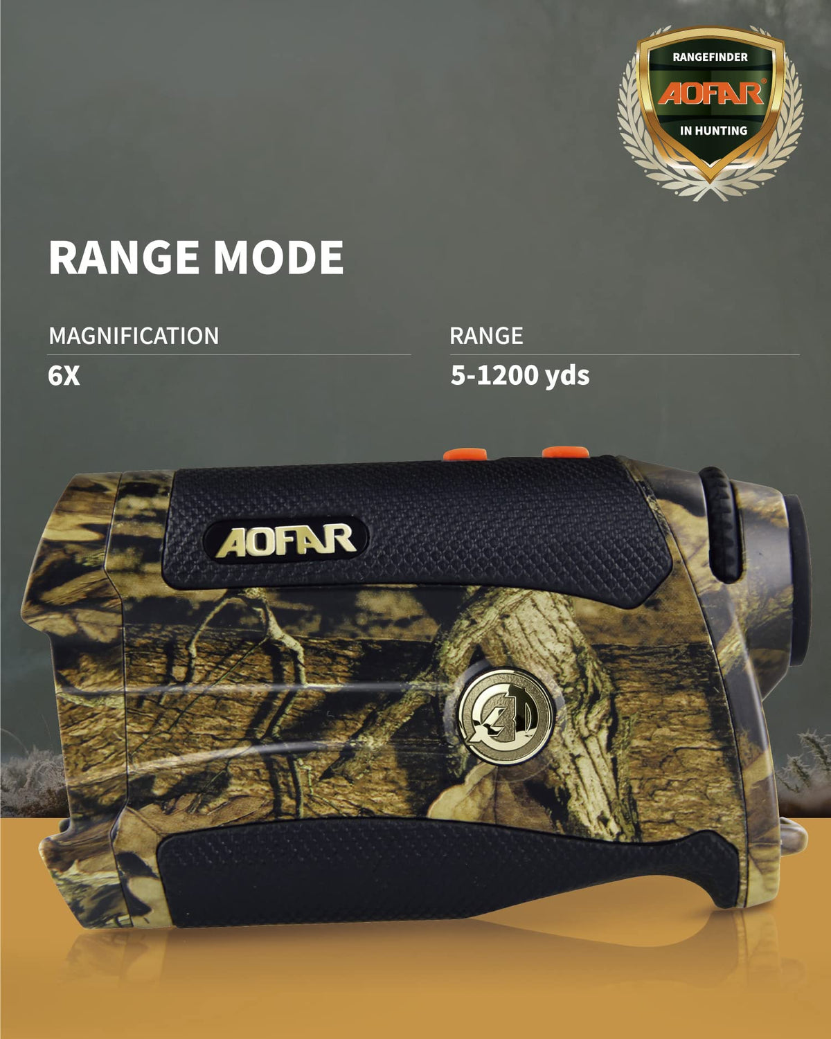 HX-1200T Hunting Archery Rangefinder