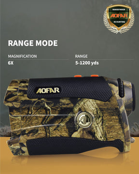 HX-1200T Hunting Archery Rangefinder