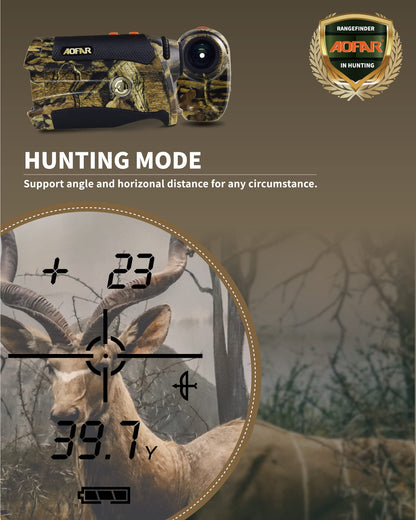 HX-1200T Hunting Rangefinder 1200 Yards