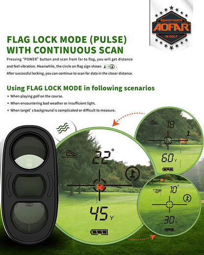 GX-6F PRO Golf Rangefinder