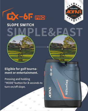 GX-6F PRO Golf Rangefinder