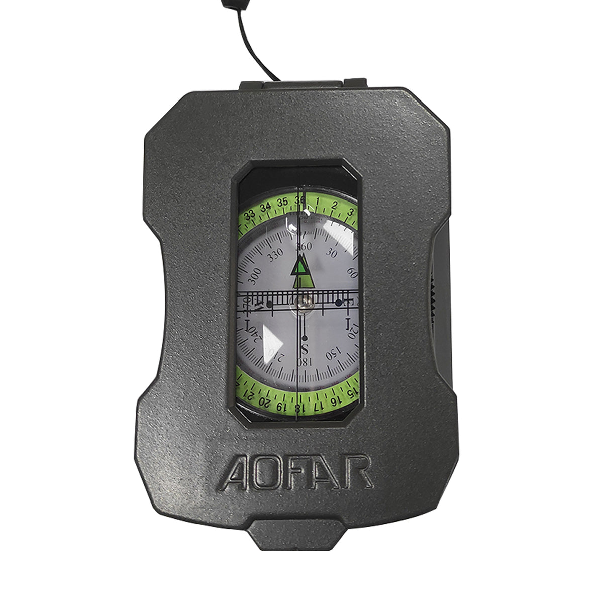 AOFAR AF-4090 Multifunctional Military Compass, Waterproof and Shakeproof with Signal Mirror,Whistle,Fishing Hook and Line for Camping,Boy Scount,Geology Activities Boating