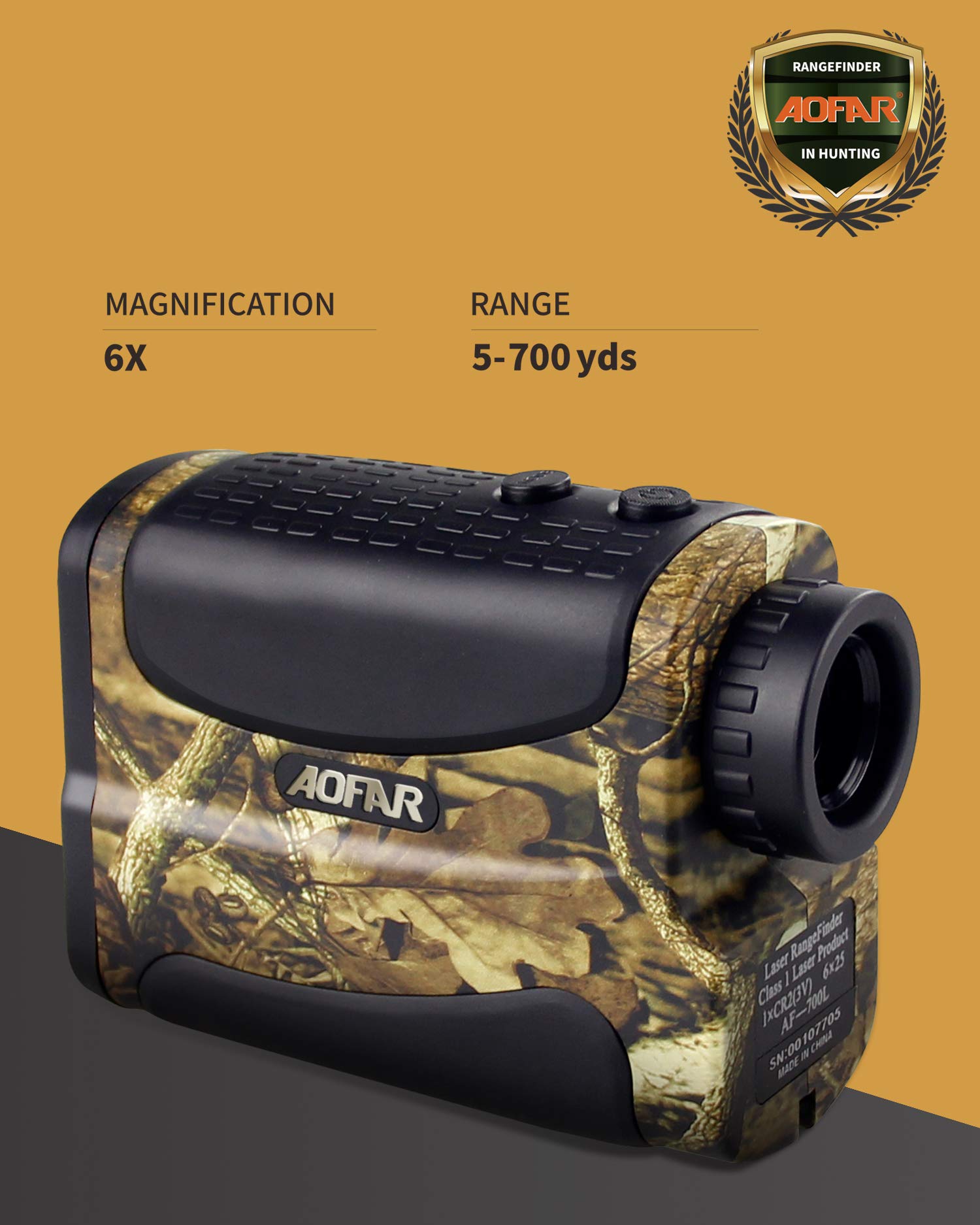 HX-700N Hunting Archery Rangefinder
