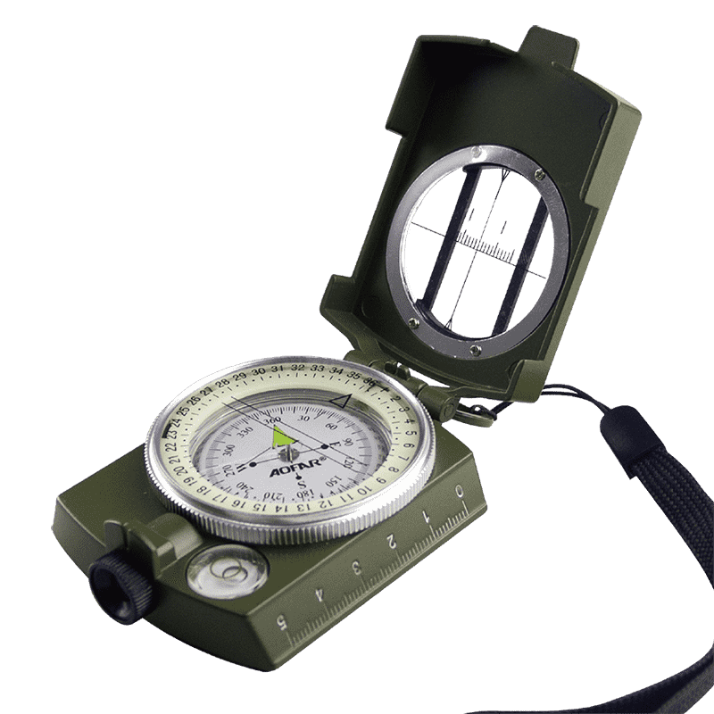 AF-4580 Compass Lensatic Sighting Navigation