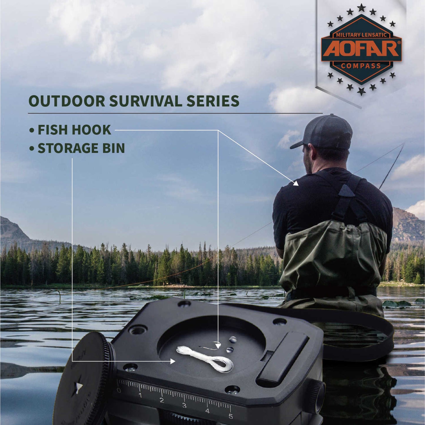 AF-4090 Multifunctional Compass