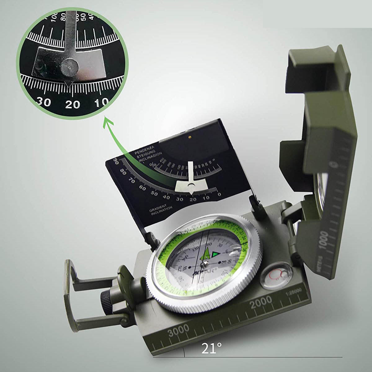 AF-4074 Military Compass